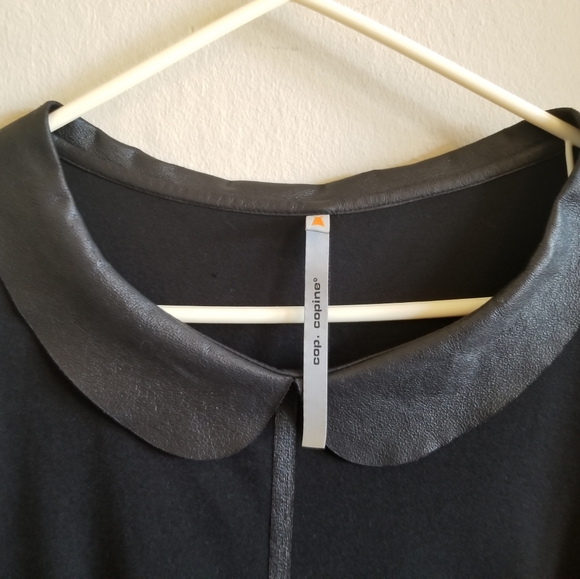 CopCopine Retro-Mod Blk A-line Dress - Picture 2 of 8